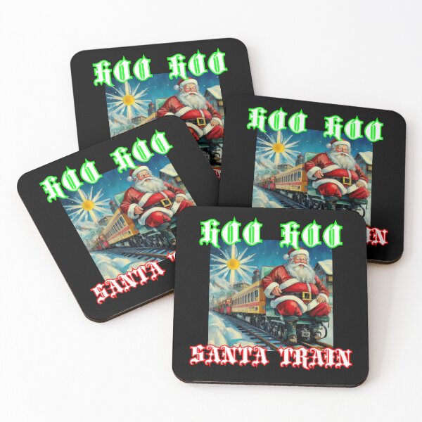 Item preview, Hoo Hoo Santa train like in Christmas song  funny christian gifts for xmas designed and sold by thankful-loco.