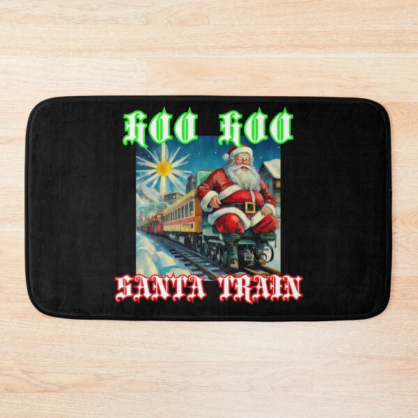 Item preview, Hoo Hoo Santa train like in Christmas song  funny christian gifts for xmas designed and sold by thankful-loco.