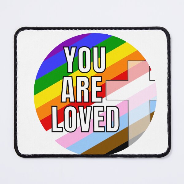 Item preview, You are loved- lgbt+ designed and sold by Jada Boyer.