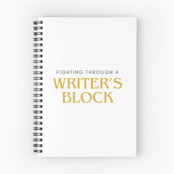 Item preview, I'm fighting through a writer's block designed and sold by ellosmedicenale.