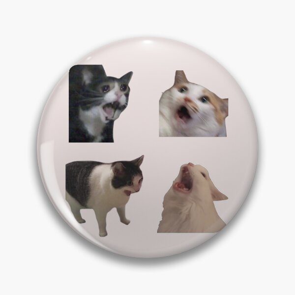 Item preview, screaming cat meme (set 1) pack designed and sold by mooneko.