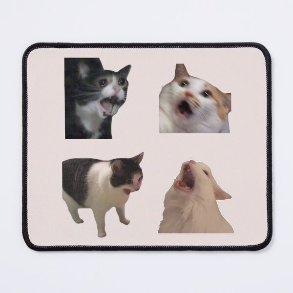 Item preview, screaming cat meme (set 1) pack designed and sold by mooneko.