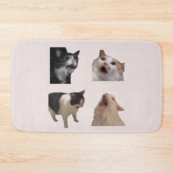 Item preview, screaming cat meme (set 1) pack designed and sold by mooneko.
