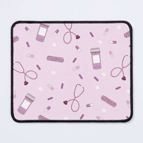 Item preview, Pink stethoscope print designed and sold by Death-byart.
