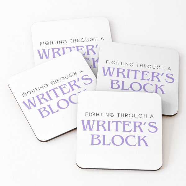 Item preview, I'm fighting through a writer's block designed and sold by ellosmedicenale.