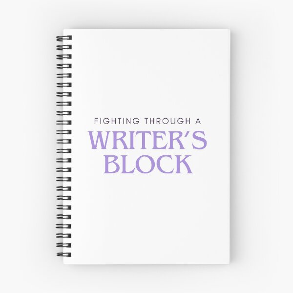 Item preview, I'm fighting through a writer's block designed and sold by ellosmedicenale.