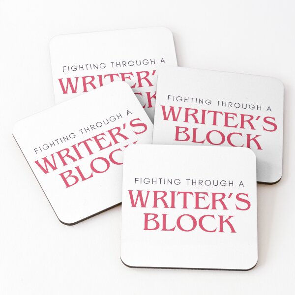 Item preview, I'm fighting through a writer's block designed and sold by ellosmedicenale.