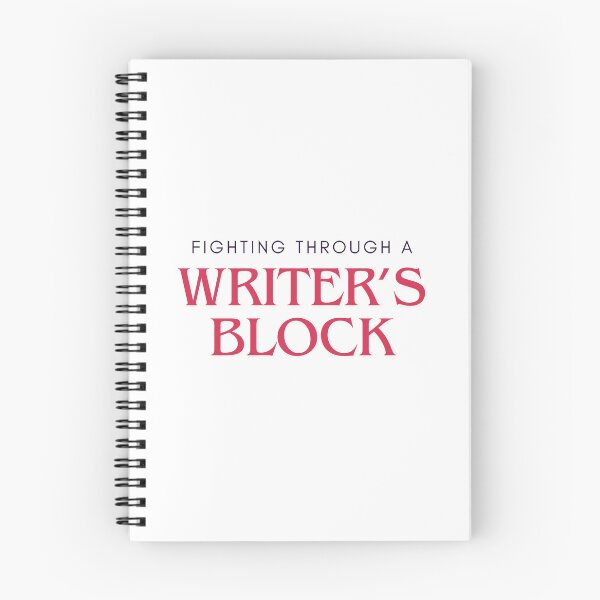 Item preview, I'm fighting through a writer's block designed and sold by ellosmedicenale.