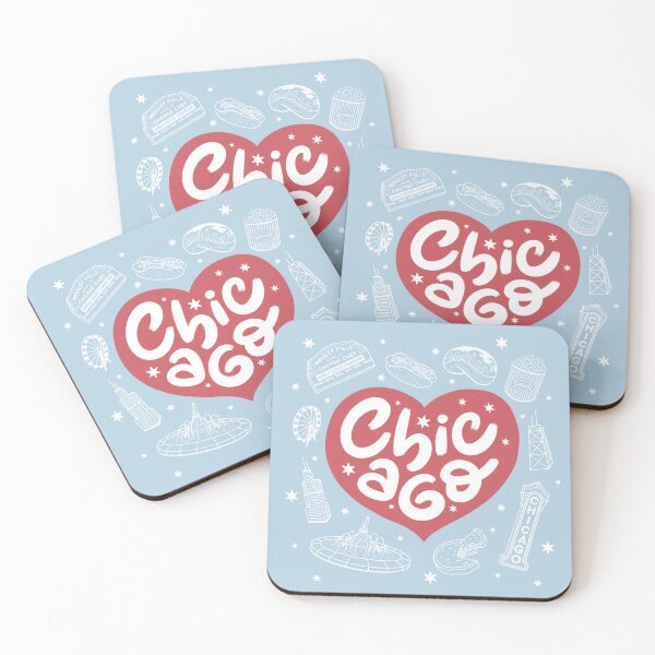 Item preview, Chicago Heart designed and sold by mildlyeclectic.