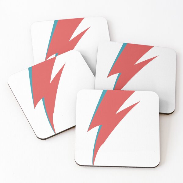 Item preview, Lightning - David Bowie Tshirt  t-shirt designed and sold by AMGraphicStudio.