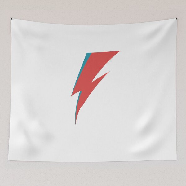 Item preview, Lightning - David Bowie Tshirt  t-shirt designed and sold by AMGraphicStudio.