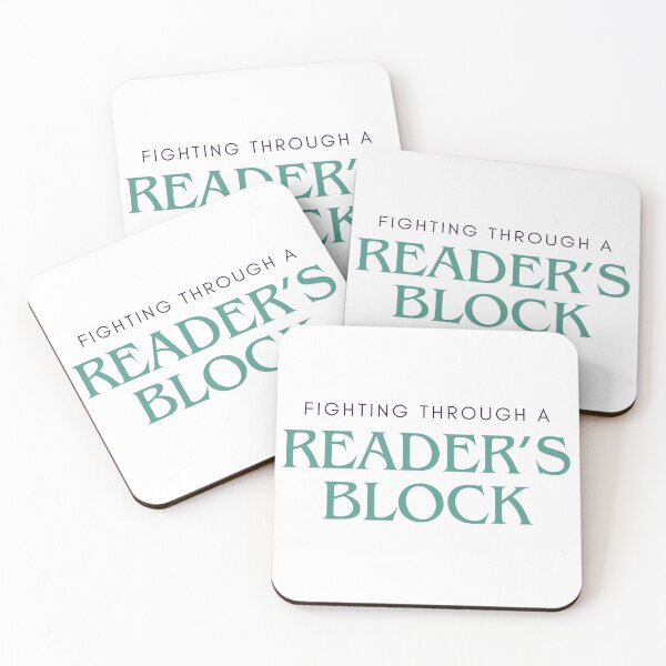 Item preview, I'm fighting through a reader's block designed and sold by ellosmedicenale.