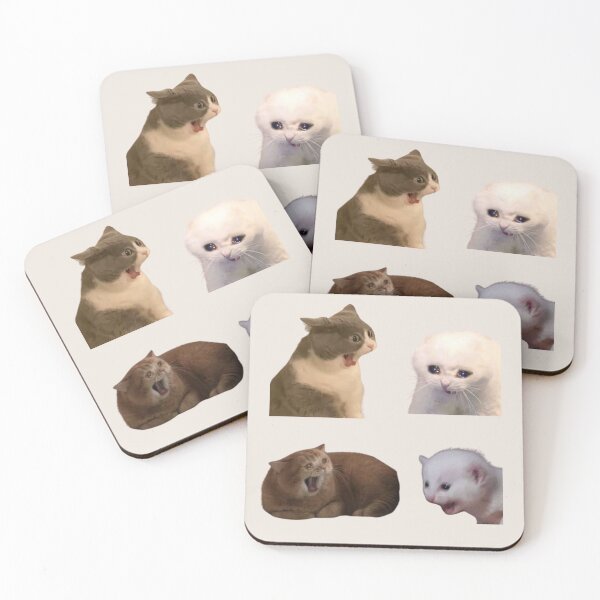Item preview, screaming cat meme (set 2) pack designed and sold by mooneko.