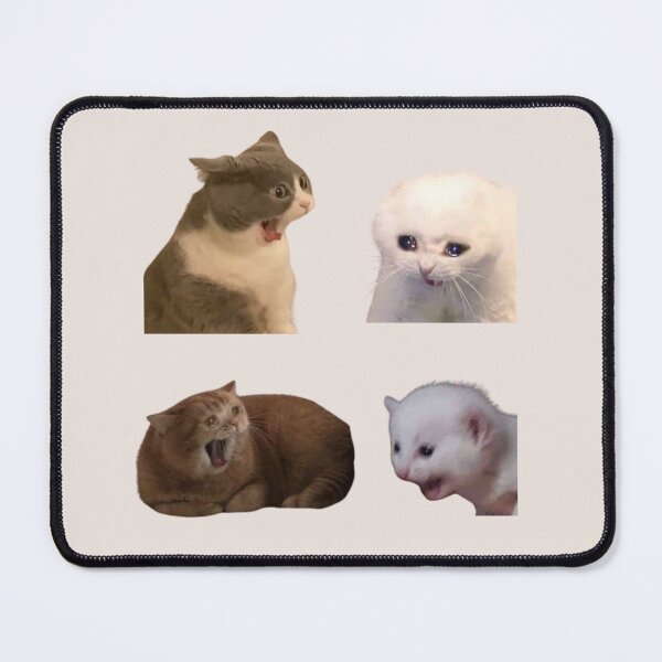 Item preview, screaming cat meme (set 2) pack designed and sold by mooneko.