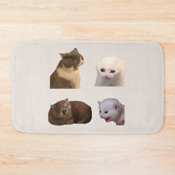 Item preview, screaming cat meme (set 2) pack designed and sold by mooneko.