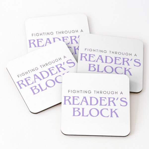 Item preview, I'm fighting through a reader's block designed and sold by ellosmedicenale.