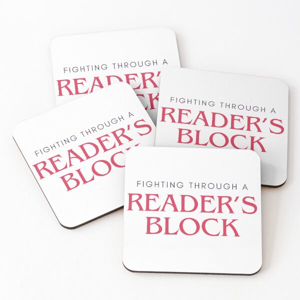 Item preview, I'm fighting through a reader's block designed and sold by ellosmedicenale.