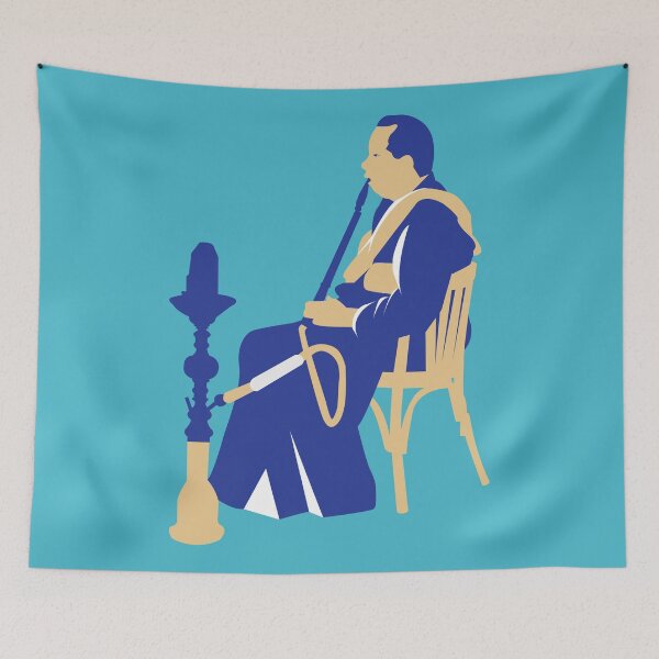 Item preview, City as an Icon: Ciaro, Egypt Guy Smoking Hookah designed and sold by Nevermind-artss.
