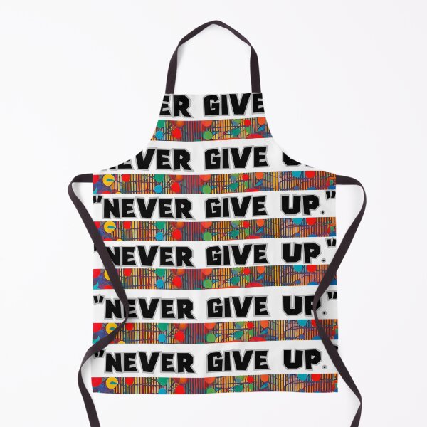 Item preview, "Never give up." designed and sold by NAB  design.