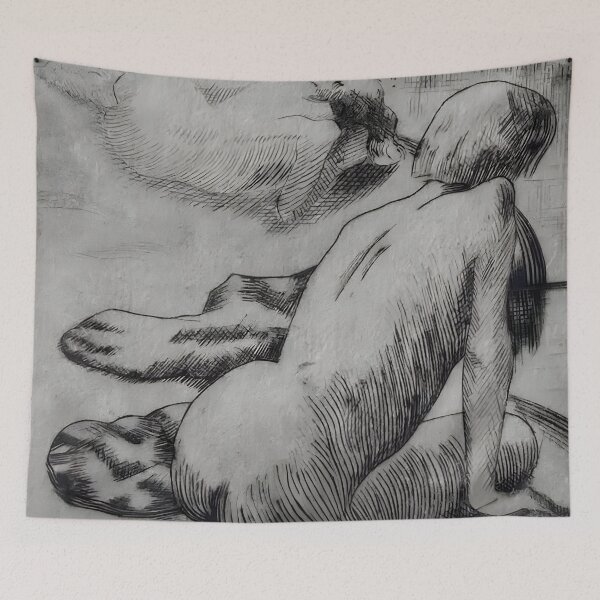 Item preview, Two Figures in a Landscape designed and sold by SusanGrondin.