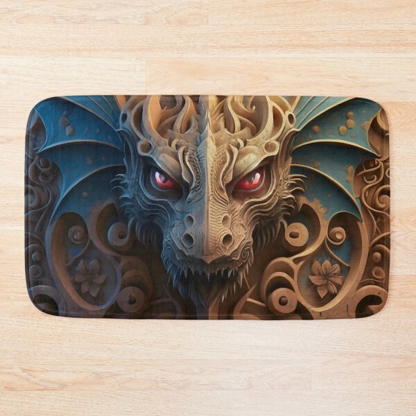 Item preview, Medieval Stone Gargoyle Dragon Carving designed and sold by DragonRealms.