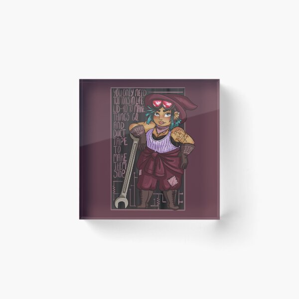 Item preview, Mechanic Witch designed and sold by labrattish.