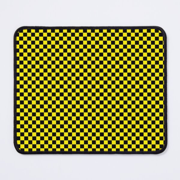 Item preview, Checkered (Tiny Squares) Yellow and Black designed and sold by Tree45.