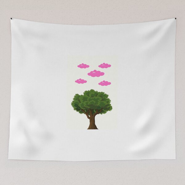 Item preview, Giant tree and pink clouds designed and sold by Thedigital91.