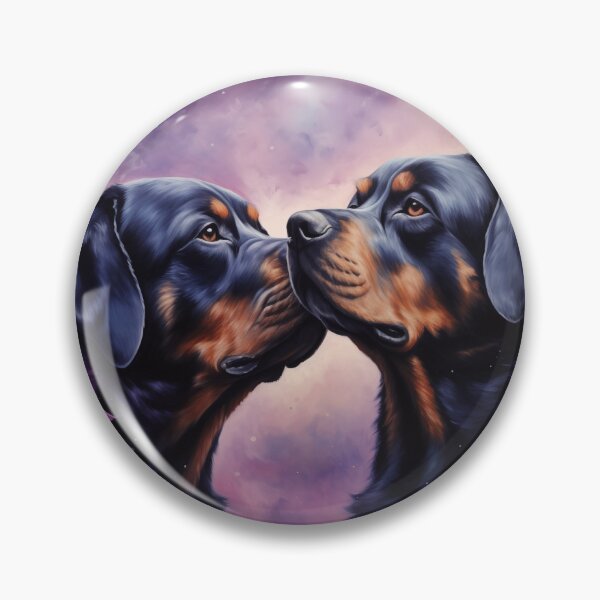 Item preview, Rottweilers In Love designed and sold by Nocturne  Paws.