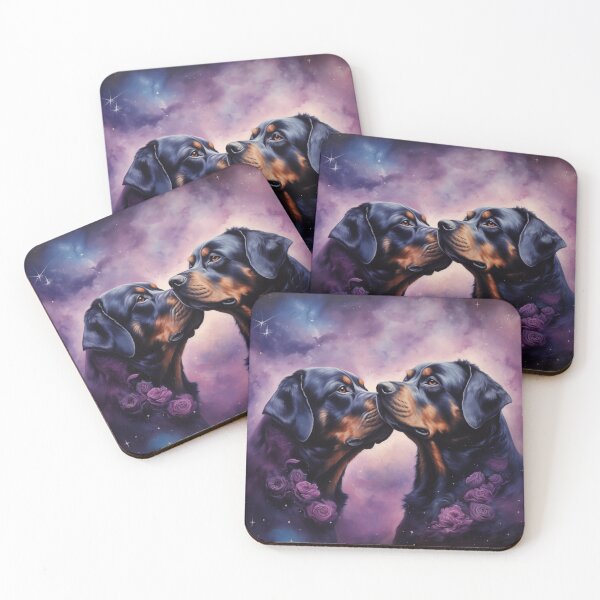 Item preview, Rottweilers In Love designed and sold by Nocturne  Paws.