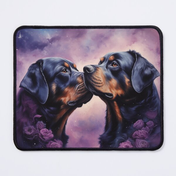 Item preview, Rottweilers In Love designed and sold by Nocturne Paws.