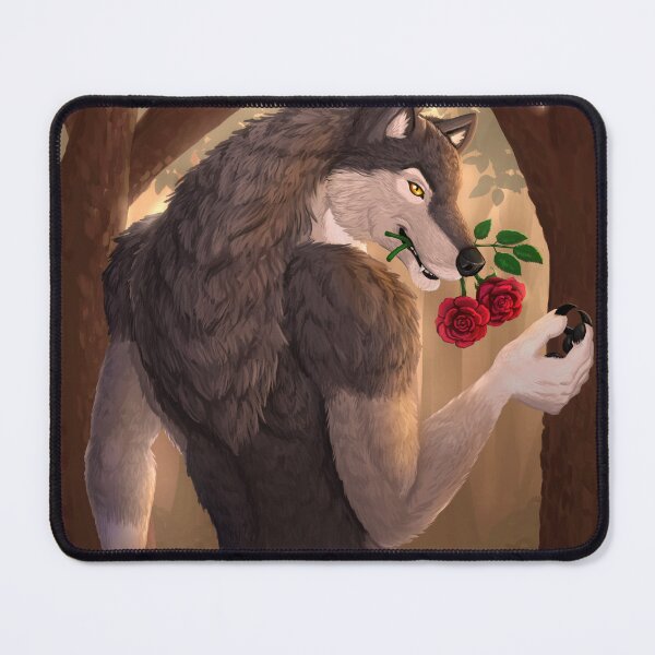 Item preview, The Wolf with the Red Roses designed and sold by AubrietaRose.