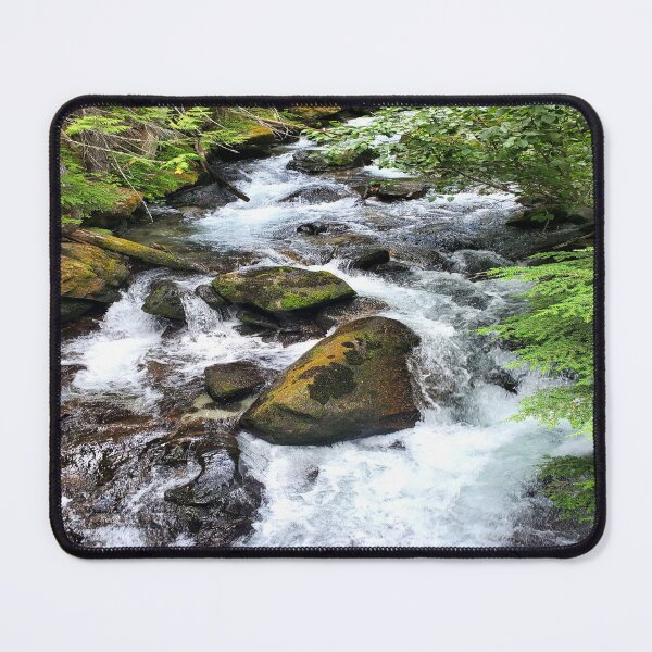 Item preview, Top of Whatcom Falls designed and sold by rebecca-rabbbit.
