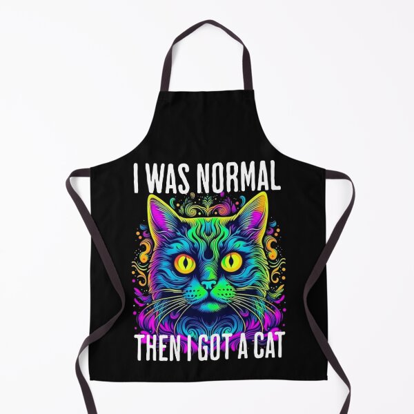 Item preview, I was normal - then I got a cat designed and sold by EvergreenWhimsy.