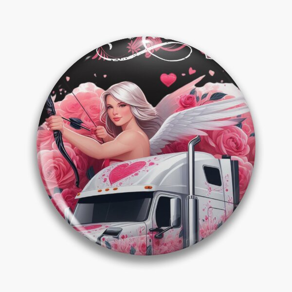 Item preview, Valentine's Day theme big rig designed and sold by SeeingBeyond.
