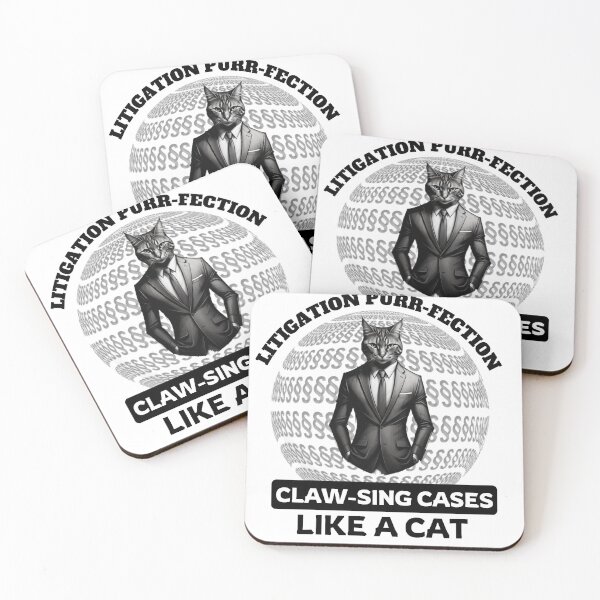 Item preview, Legal Feline Elegance: Litigation Purr-fection designed and sold by Hungry-Murphy.