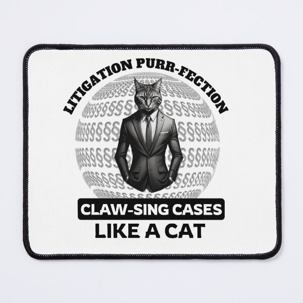 Item preview, Legal Feline Elegance: Litigation Purr-fection designed and sold by Hungry-Murphy.