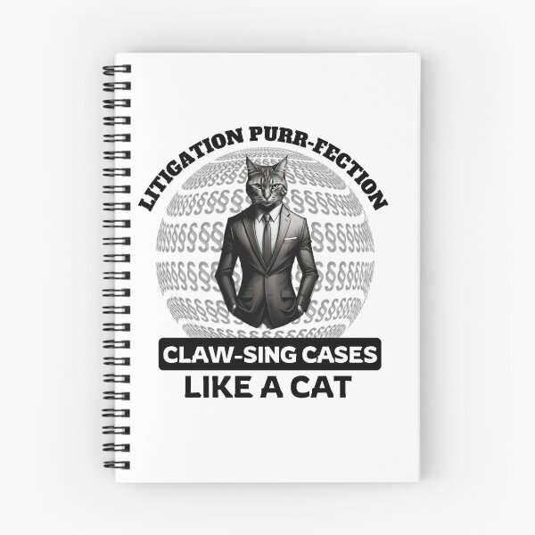 Item preview, Legal Feline Elegance: Litigation Purr-fection designed and sold by Hungry-Murphy.