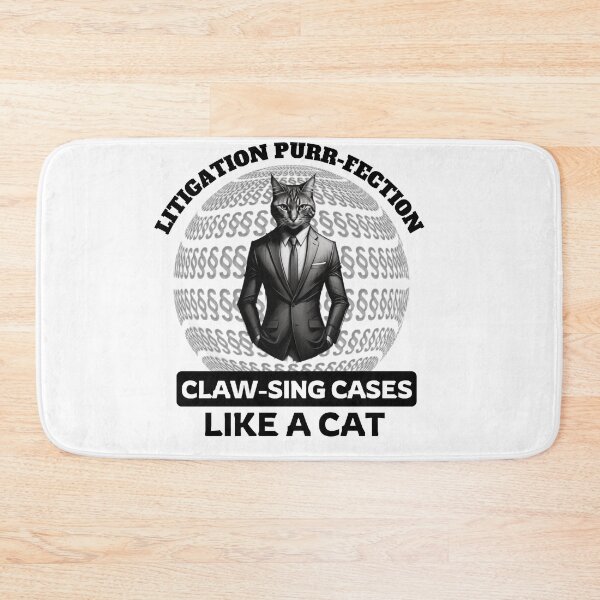 Item preview, Legal Feline Elegance: Litigation Purr-fection designed and sold by Hungry-Murphy.