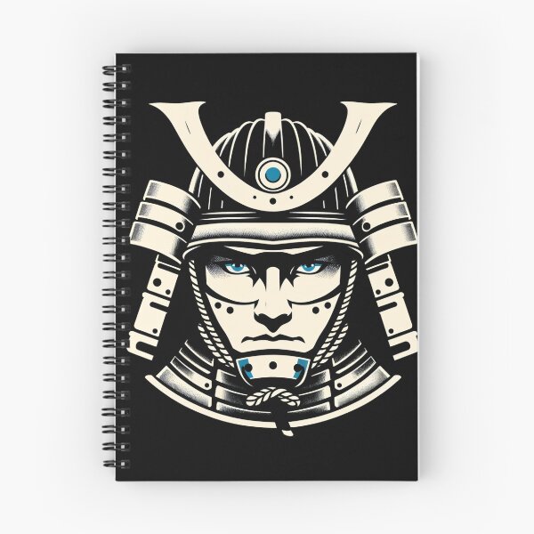 Item preview, Samurai Spirit: Blue-Eyed Warrior Vector Art designed and sold by SandersDesign.