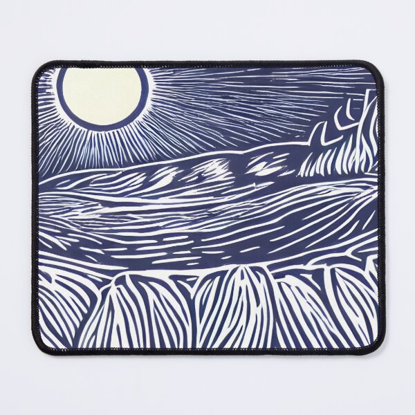 Item preview, Landscape linocut designed and sold by FemmeDeTale.