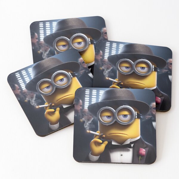 Item preview, Minion Wearing A Tuxedo designed and sold by JoeAndGaryArt.