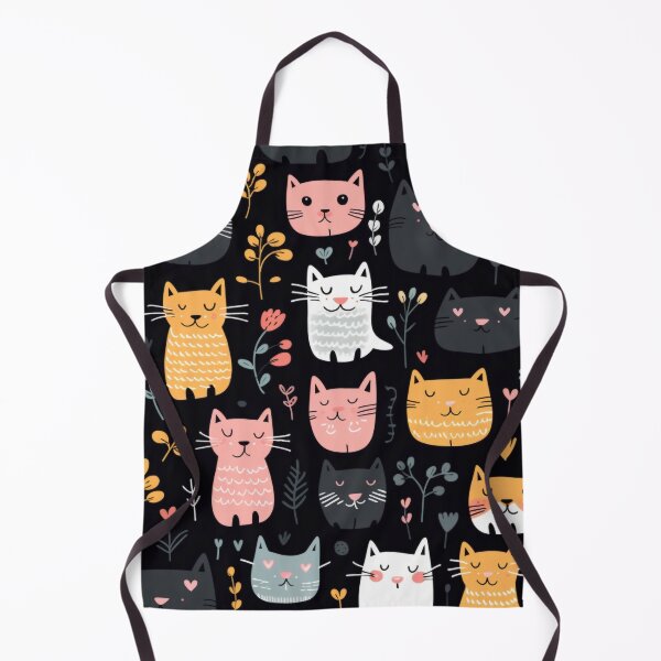 Item preview, Funky Cat Patterns designed and sold by WhatThePawArts.