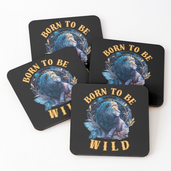 Item preview, Born To Be Wild. leo sign designed and sold by ZodiacWonders.