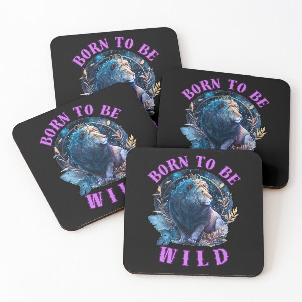 Item preview, Born To Be Wild. leo zodiac designed and sold by ZodiacWonders.