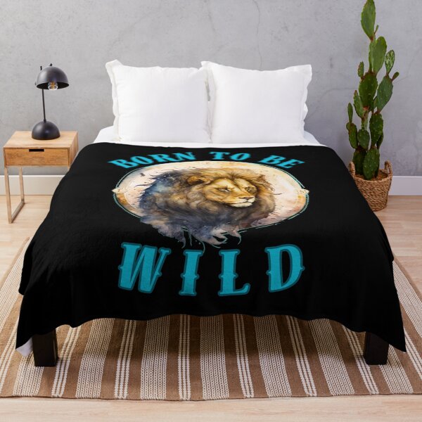 Item preview, Born To Be Wild. leo season designed and sold by ZodiacWonders.