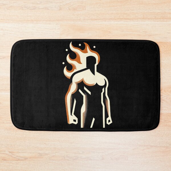 Item preview, Fiery Hero: Iron Flame Superhero Vector Art designed and sold by SandersDesign.
