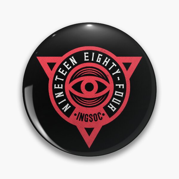 Item preview, Nineteen Eighty-Four - INGSOC Logo designed and sold by LookOutBelow.