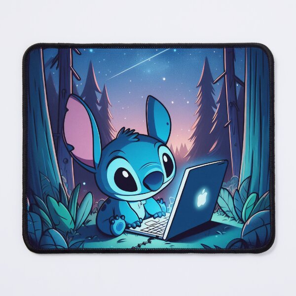 Artikelvorschau, Nähen Sie auf einem Laptop in einem Wald entworfen und verkauft von JoeAndGaryArt.