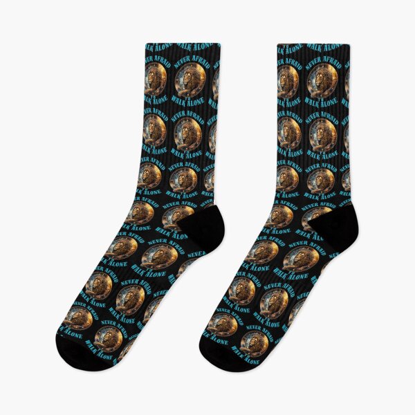 Item preview, Never Afraid To Walk Alone. leo birthday designed and sold by ZodiacWonders.